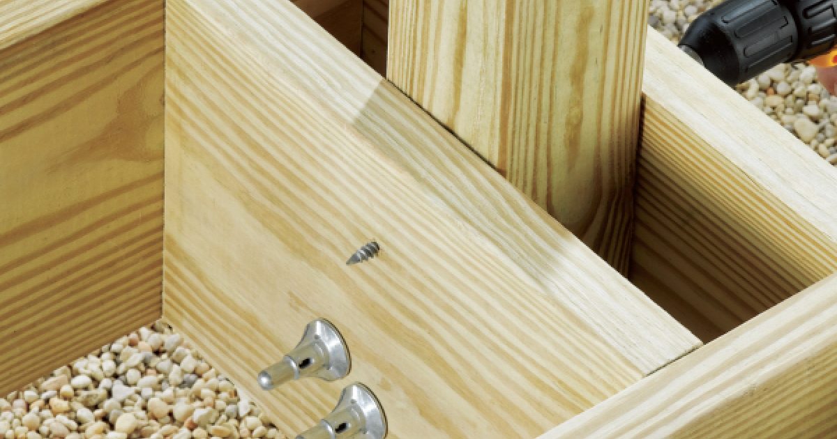 Notching 4x4 Deck Posts